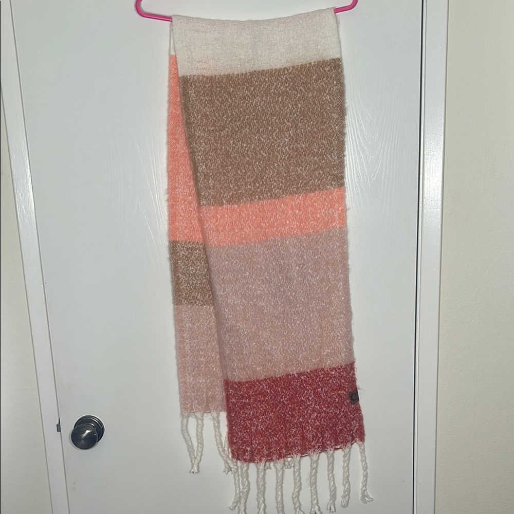 C. C. Colorful Striped Scarf